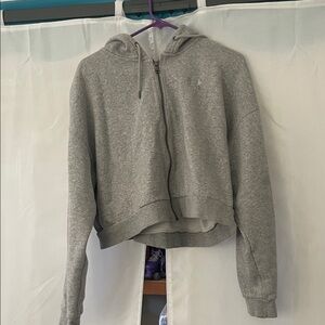 Under Armour Light Gray Women's Zip-Up Hoodie